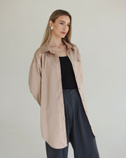 Valencia Shirt Oyster Nude