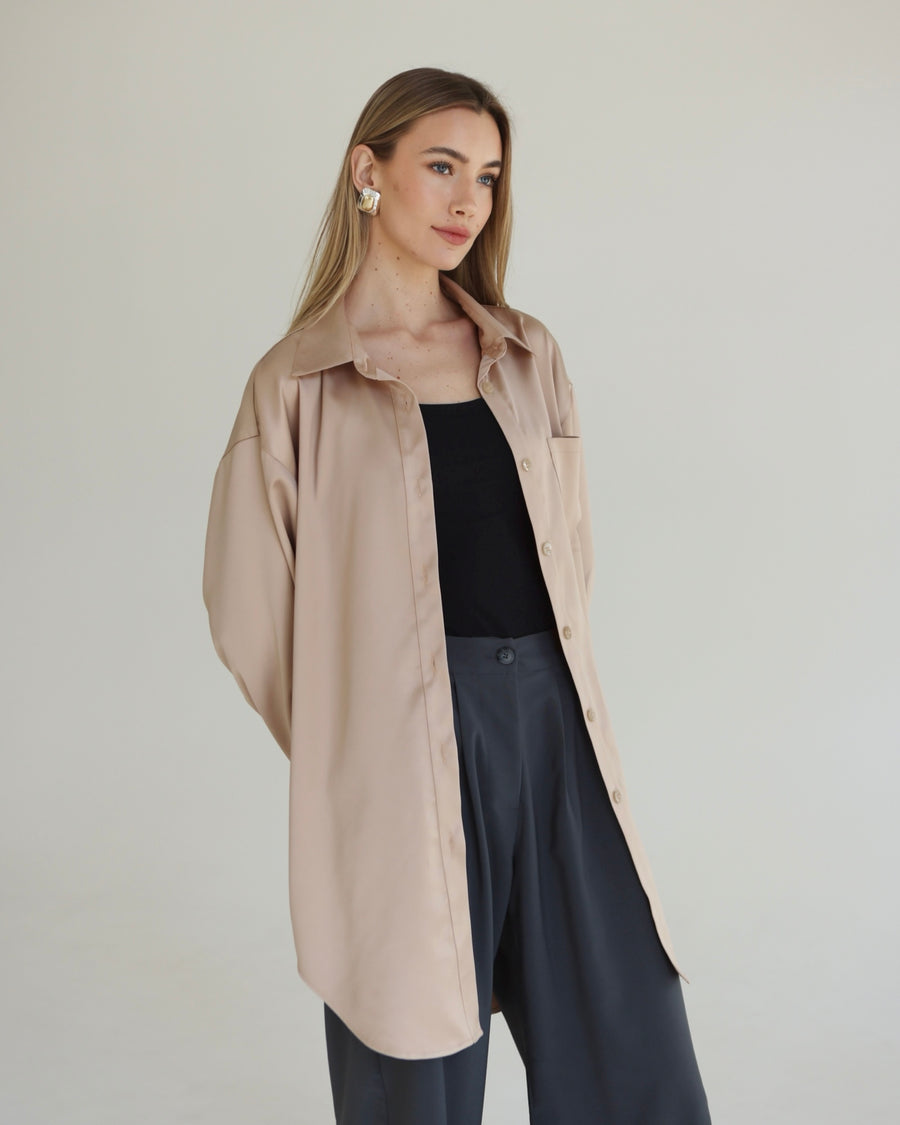 Valencia Shirt Oyster Nude