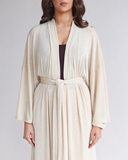 Nomad Fringe Robe Cream