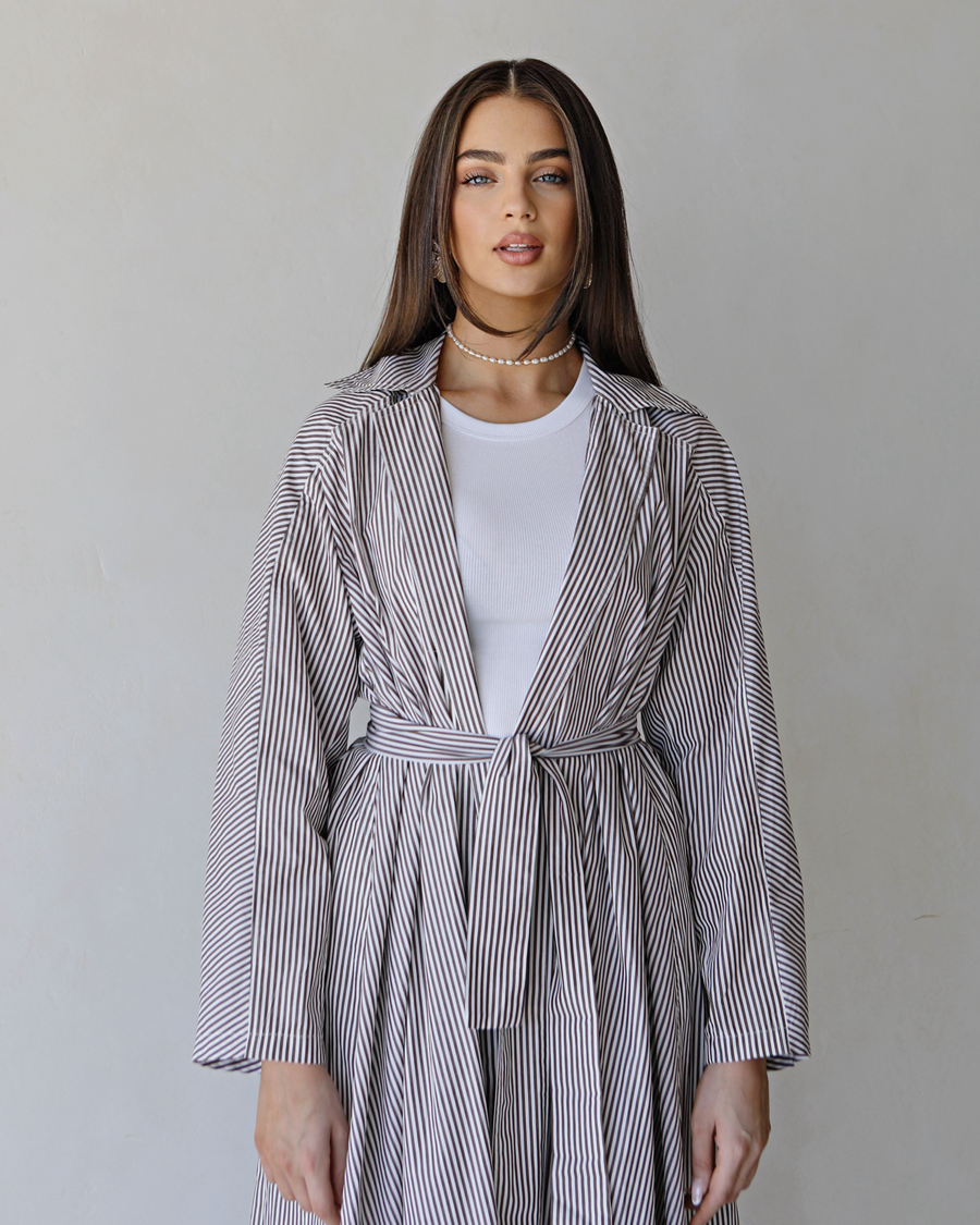 Copenhagen Stripe Shirt Dress