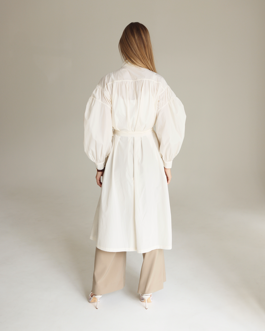 Sol Trench Ivory