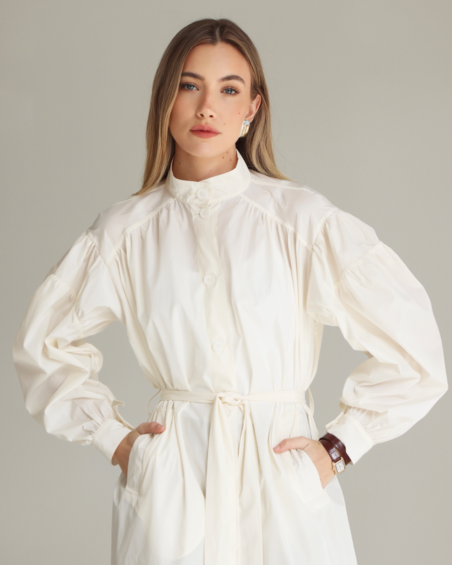 Sol Trench Ivory