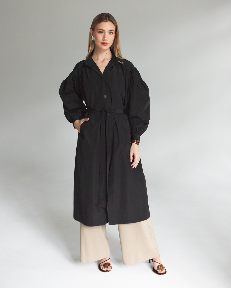 Sol Trench Black