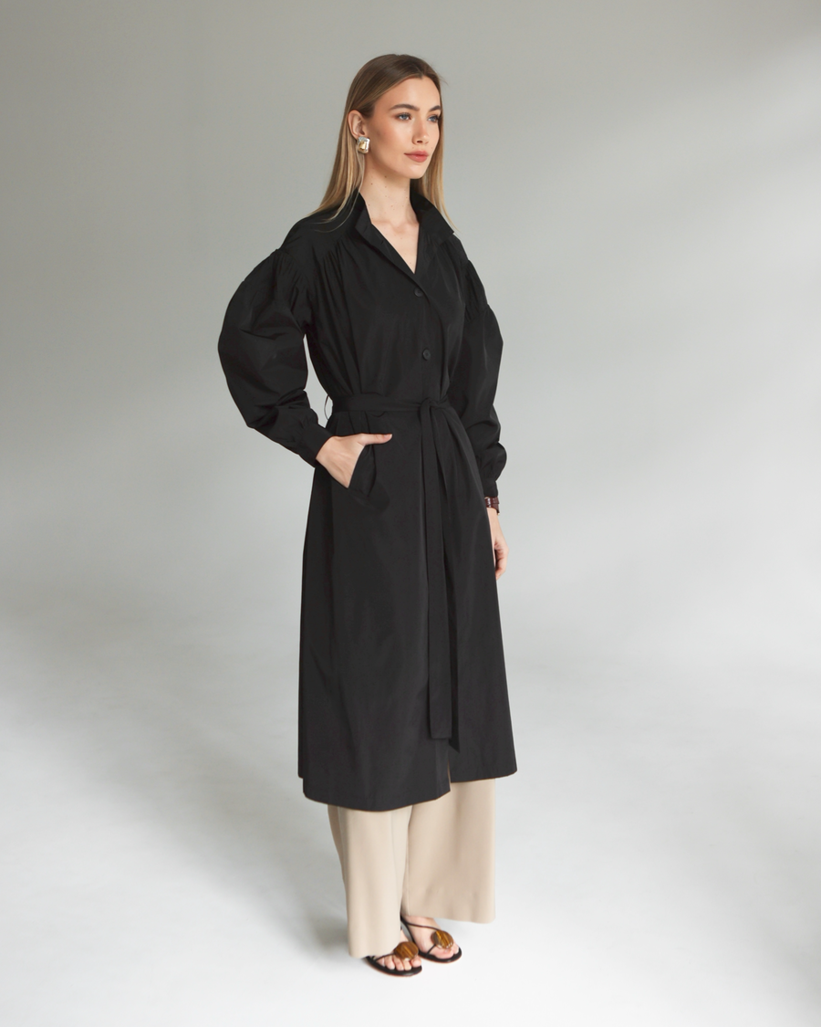 Sol Trench Black