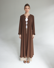 Milano Maxi Jacket Chocolate