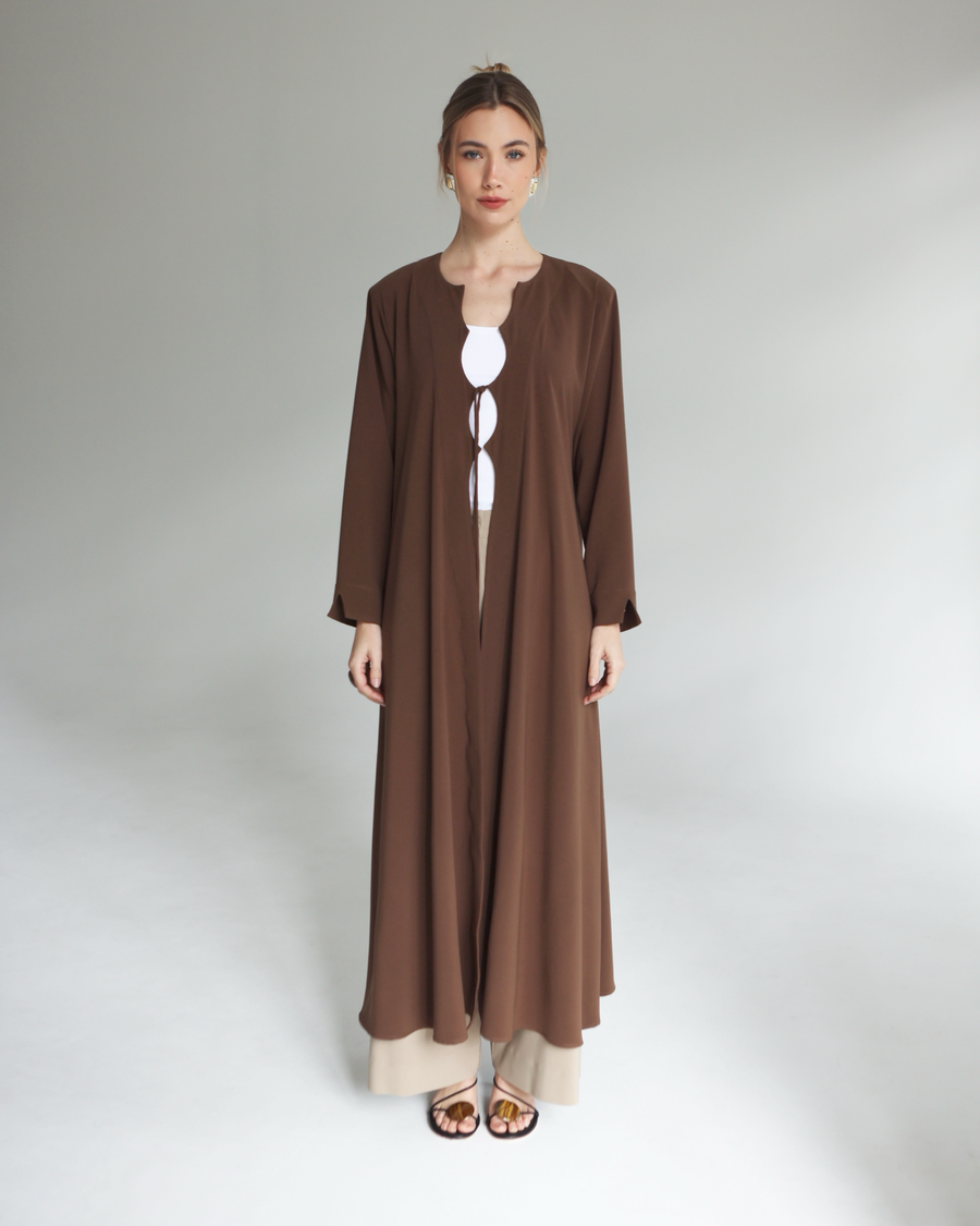 Milano Maxi Jacket Chocolate