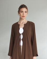 Milano Maxi Jacket Chocolate