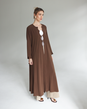 Milano Maxi Jacket Chocolate