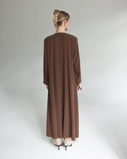 Milano Maxi Jacket Chocolate