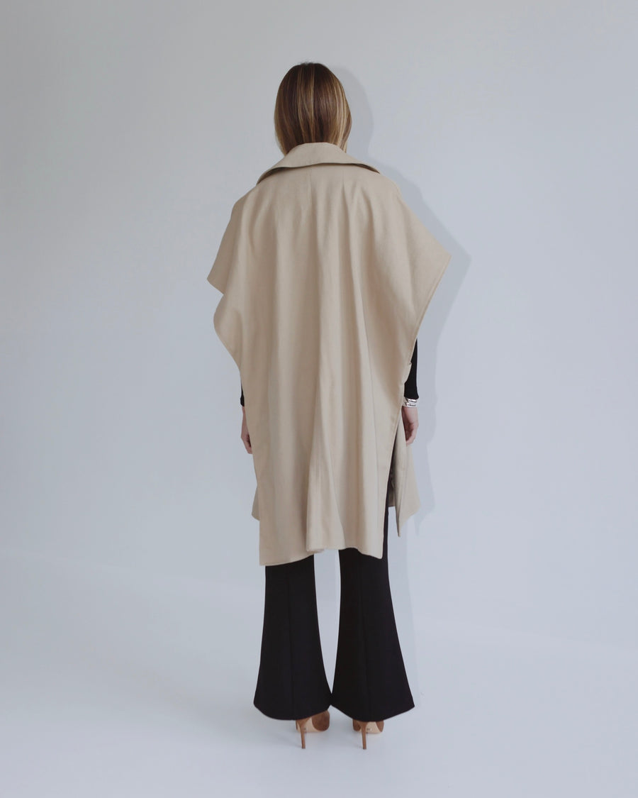 Catwalk Cape Tan