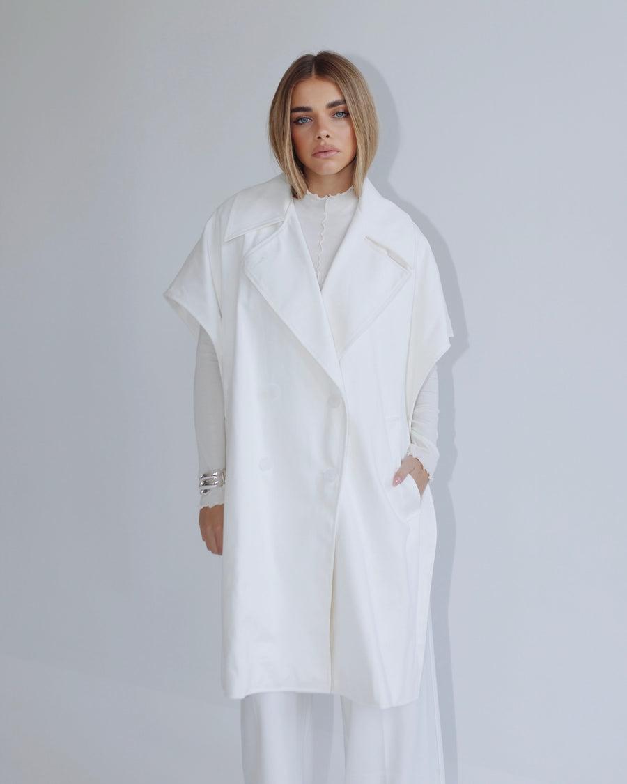 Catwalk Cape White